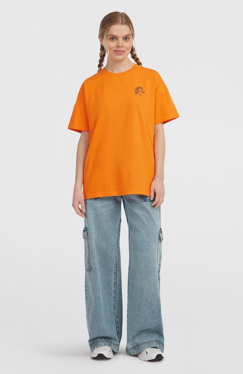 Oneill Women O'Riginals Back-Print T-Shirt | Orange