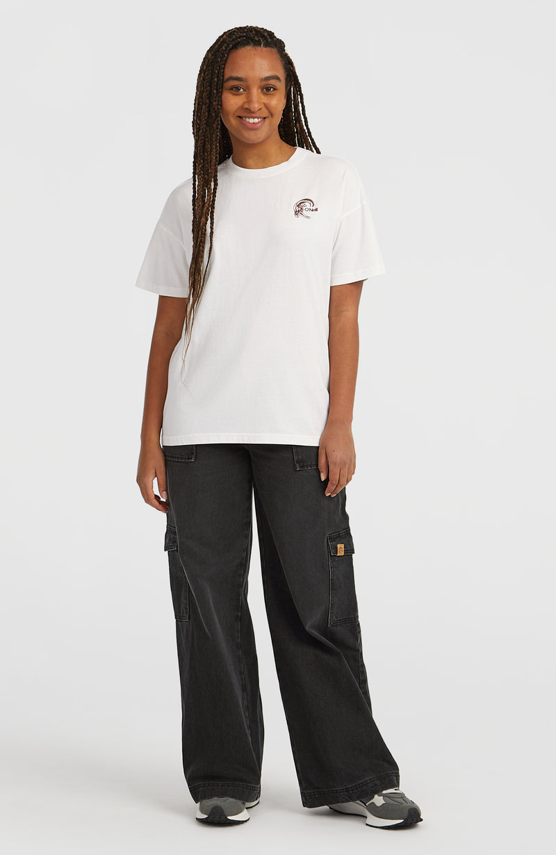 Oneill Women O'Riginals Back-Print T-Shirt | White