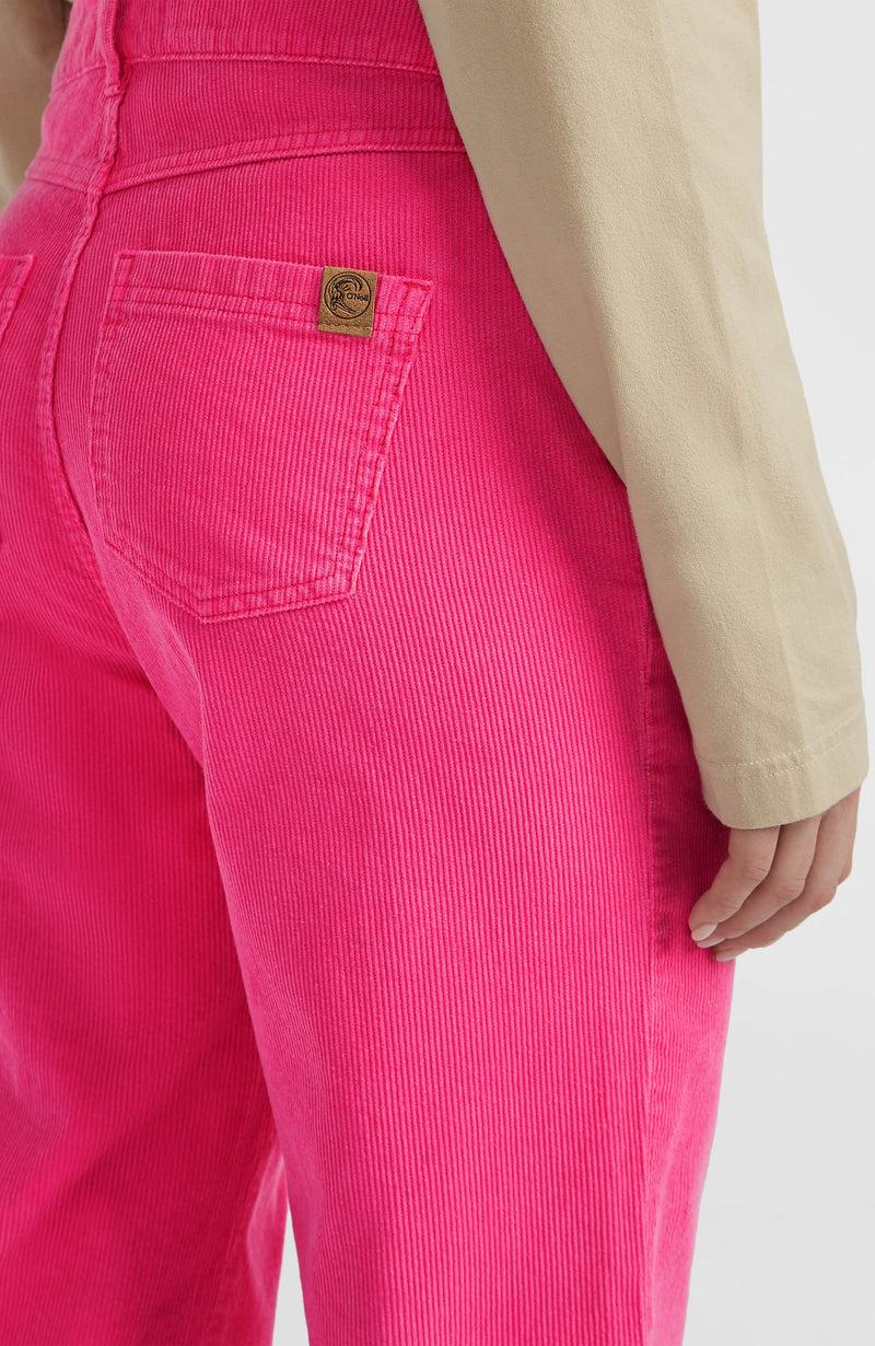 Oneill Women O'Riginals Cord Dungarees | Pink