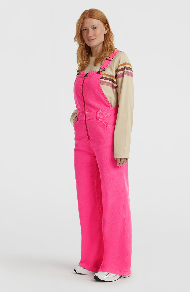 Oneill Women O'Riginals Cord Dungarees | Pink