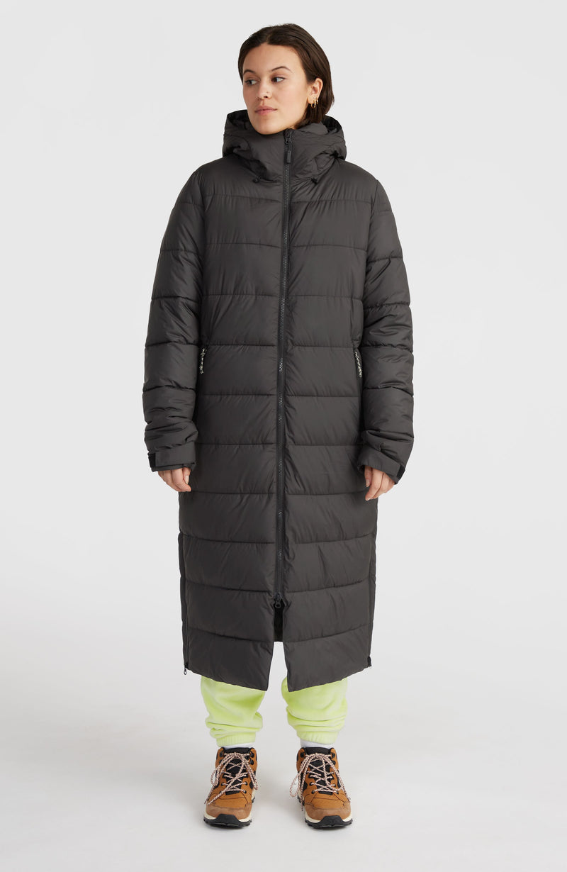 oneill Women O'Riginals Long Puffer Jacket | Black