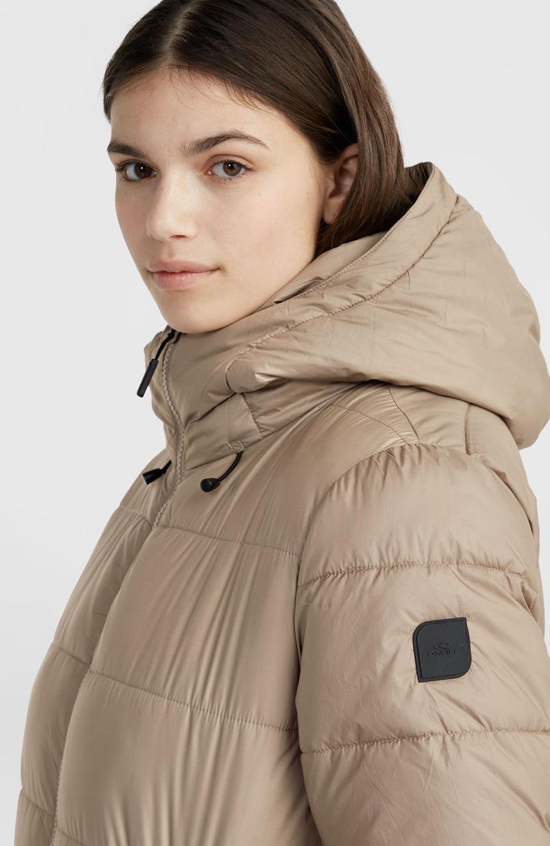 Oneill Women O'Riginals Long Puffer Jacket | Brown