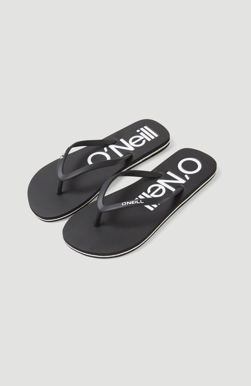oneill Women Profile Logo Sandals | Black