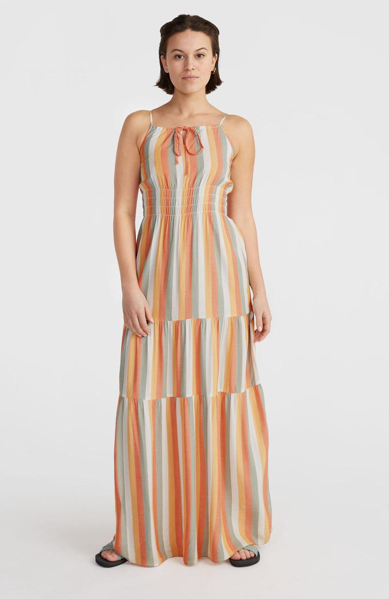 oneill Women Quorra Maxi Dress | Orange