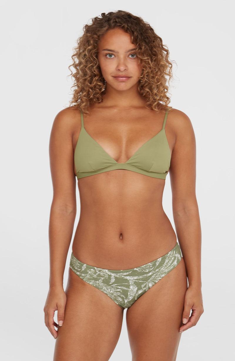 Oneill Women Seaside Tri Bikini Top | Green
