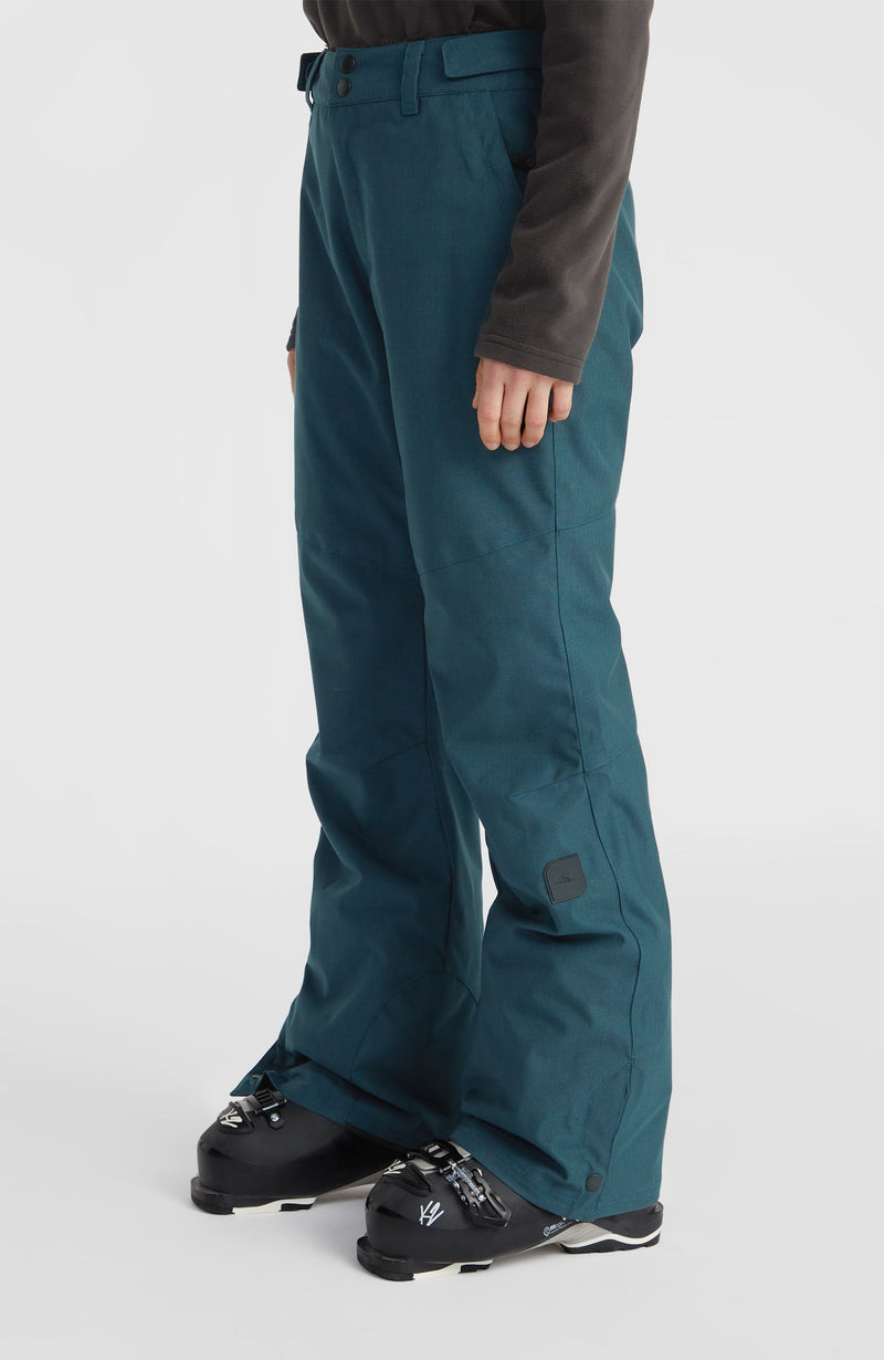 Oneill Women Star Melange Regular Snow Pants | Blue