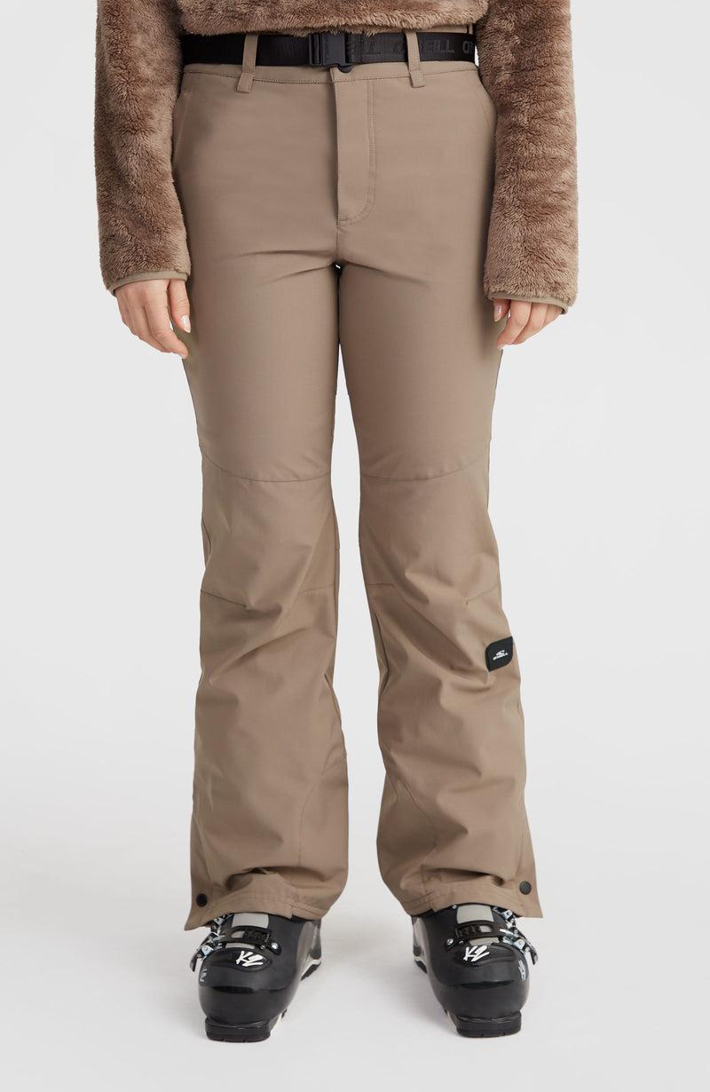 oneill Women Star Slim Snow Pants | Brown