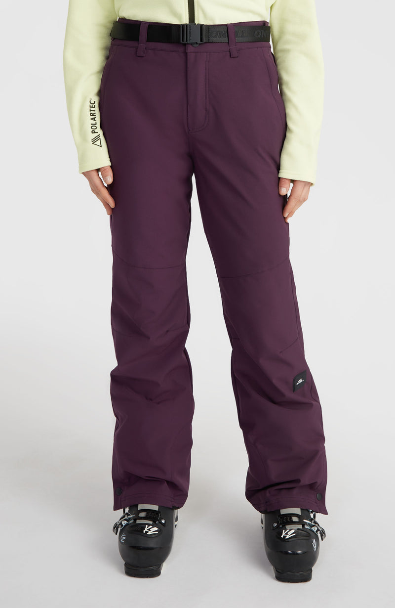 oneill Women Star Slim Snow Pants | Purple