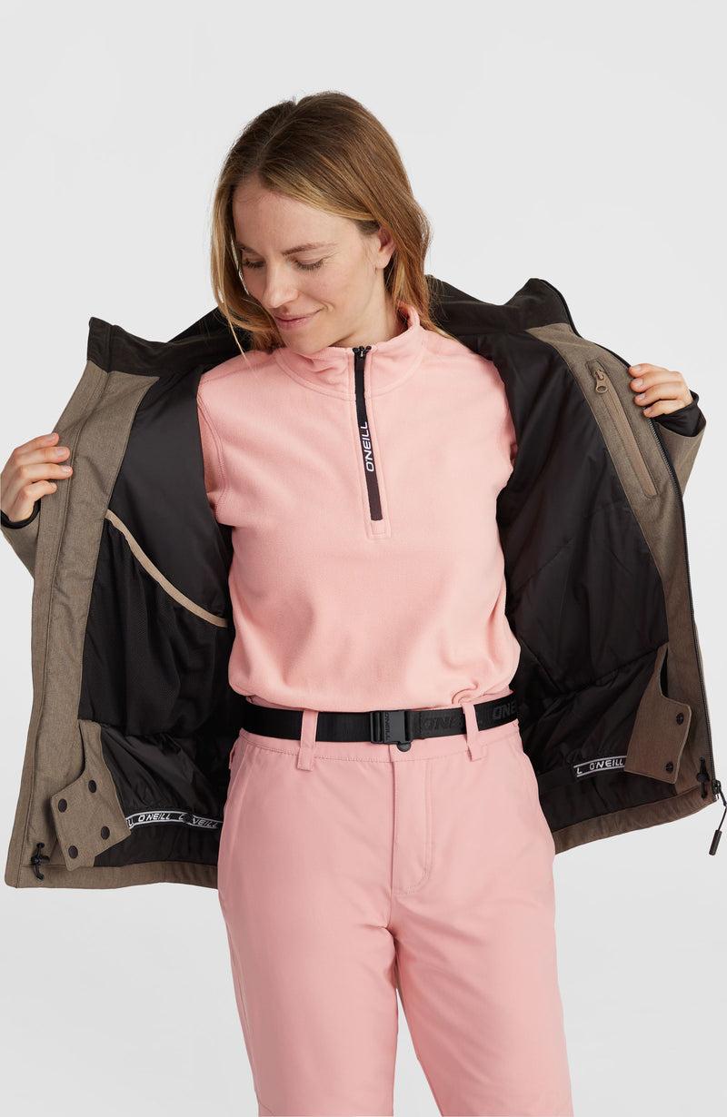 Oneill Women Stuvite Snow Jacket | Brown