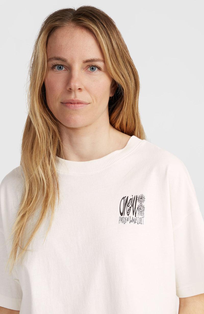 Oneill Women Surf Heroes Loose T-Shirt | White