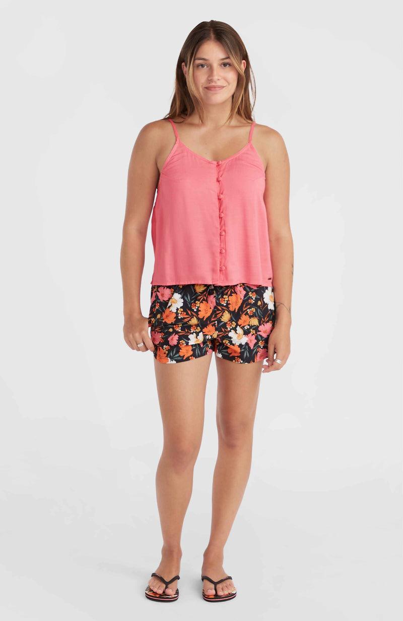 Oneill Women Tiare Woven Tank Top | Pink