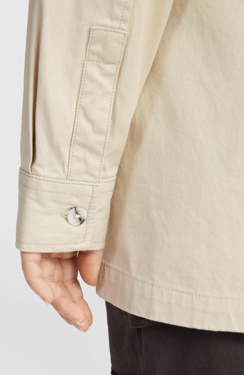 Oneill Women Twill Overshirt | Beige