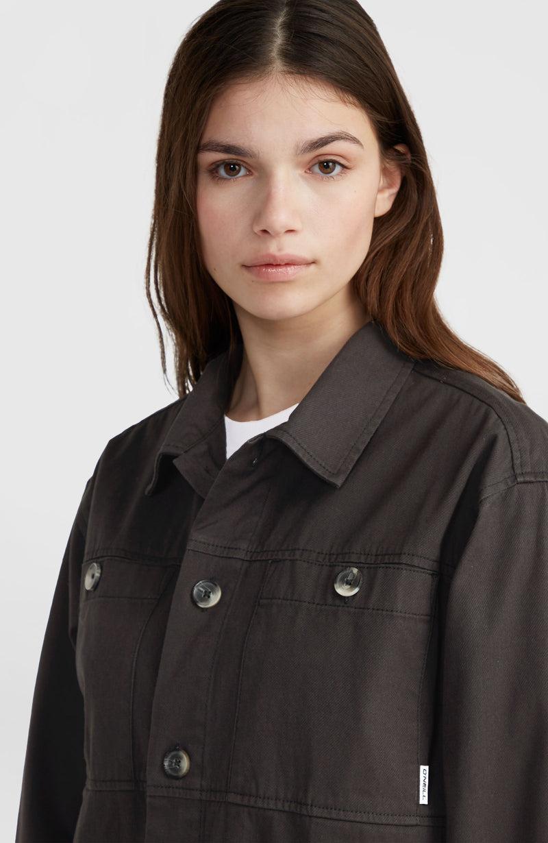 Oneill Women Twill Overshirt | Black