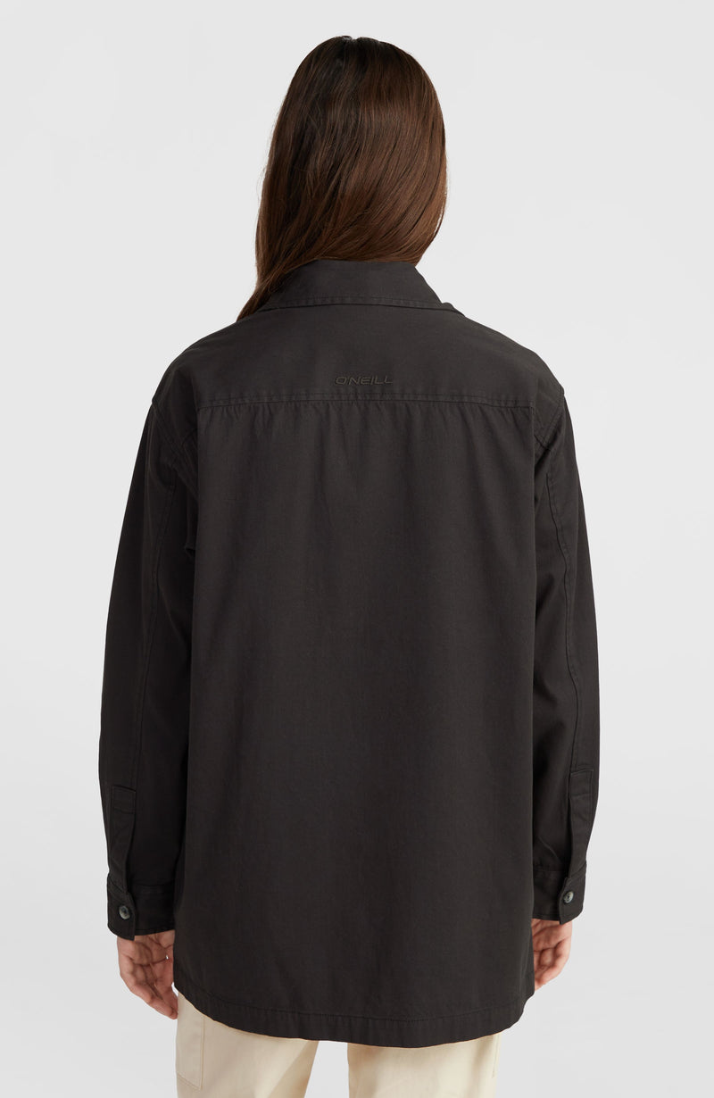 Oneill Women Twill Overshirt | Black