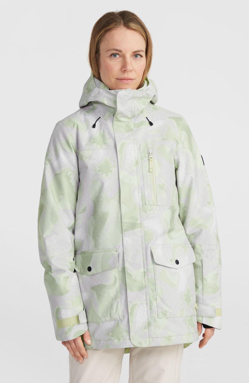 oneill Women Utility Hybrid Snow Jacket | Green
