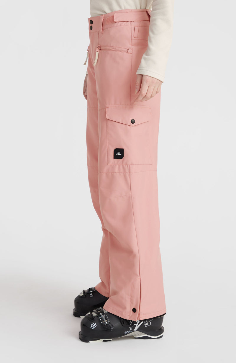 Oneill Women Utility Loose Snow Pants | Pink