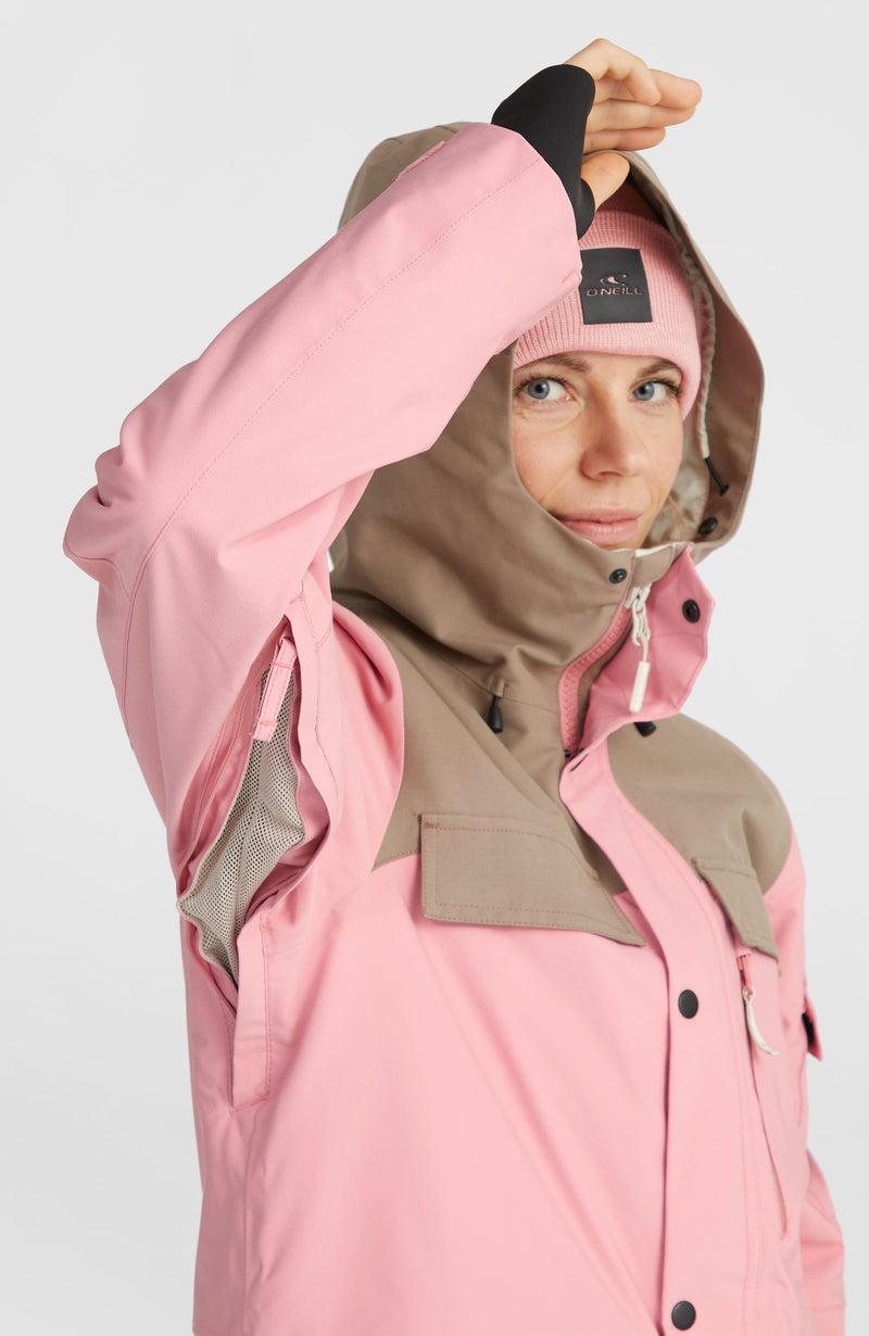 Oneill Women Utility Pro Hybrid Jacket | Pink Mix