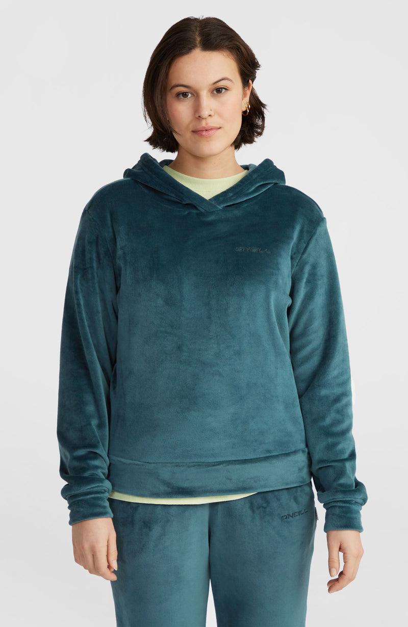 oneill Women Velour Hoodie Fleece | Blue