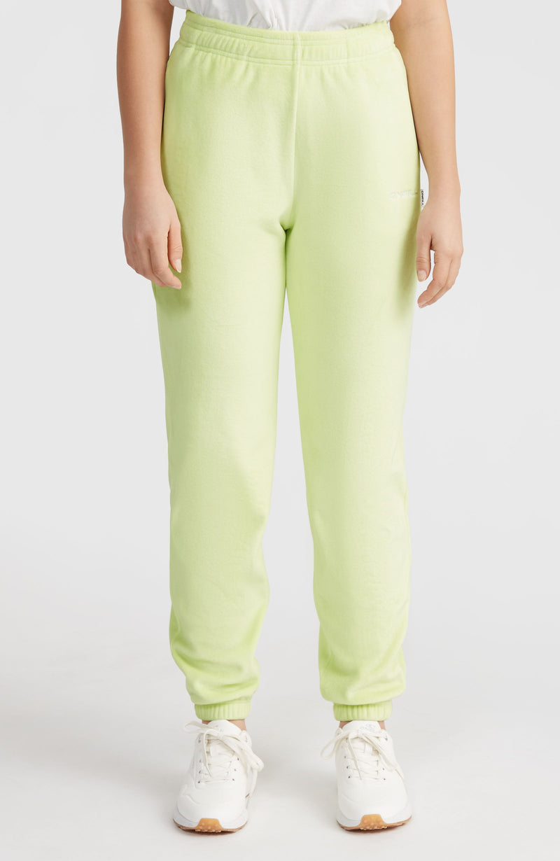 Oneill Women Velour Sweatpants | Green
