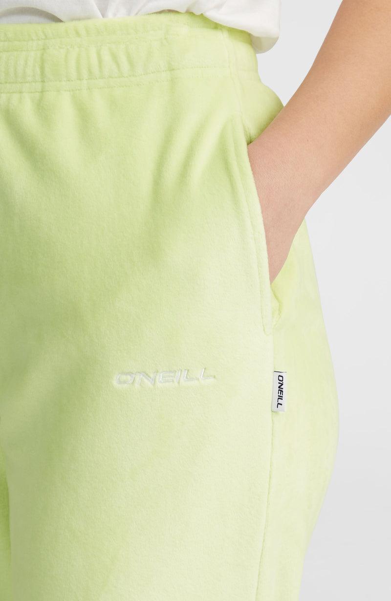 Oneill Women Velour Sweatpants | Green
