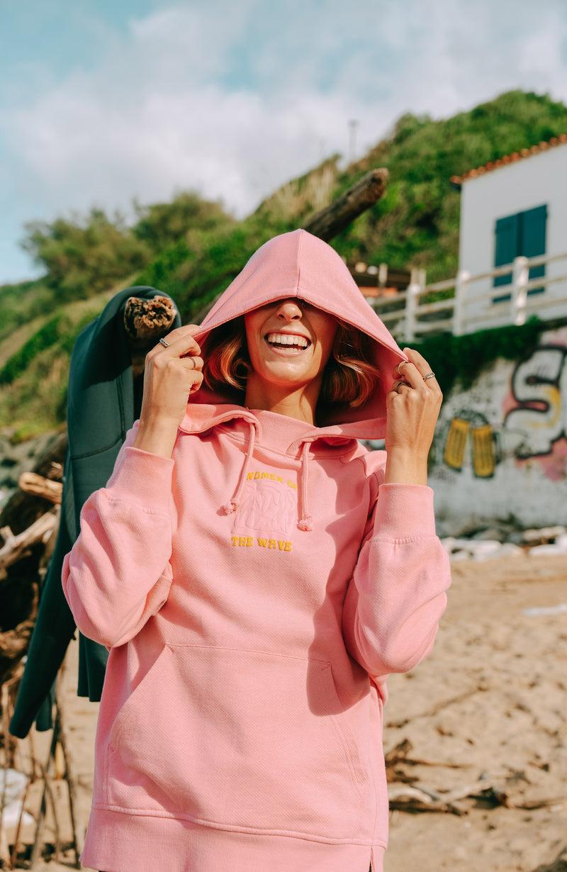 Oneill Women Women Of The Wave Hoodie | Pink