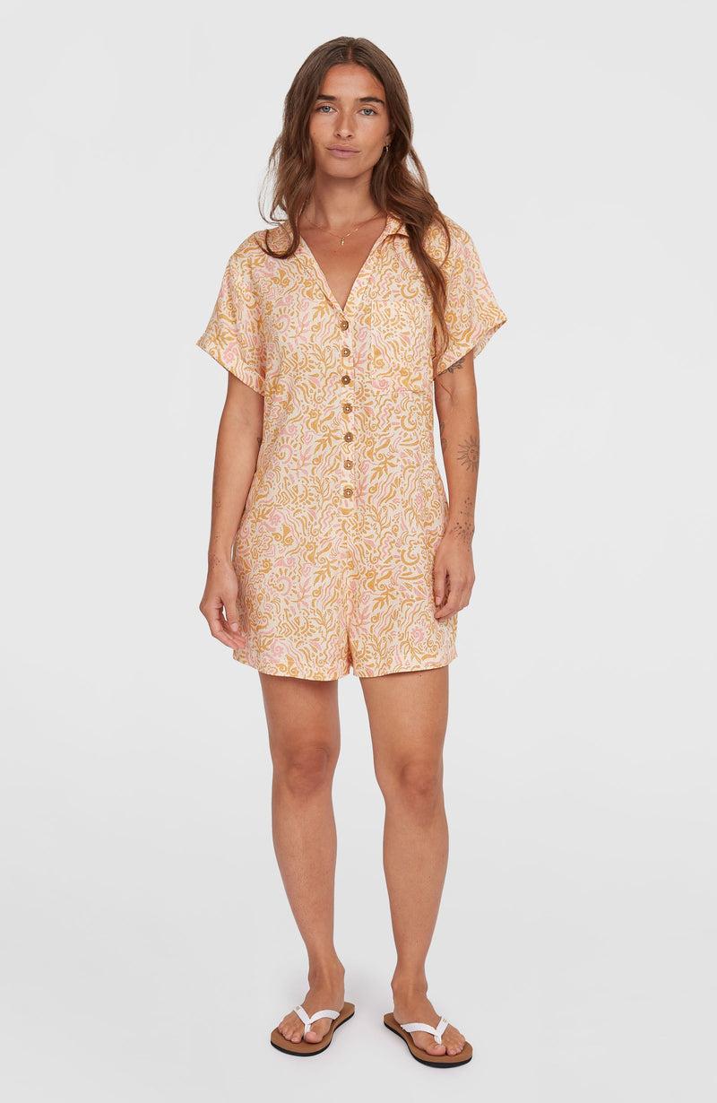 oneill Women Women of the Wave Romper | White