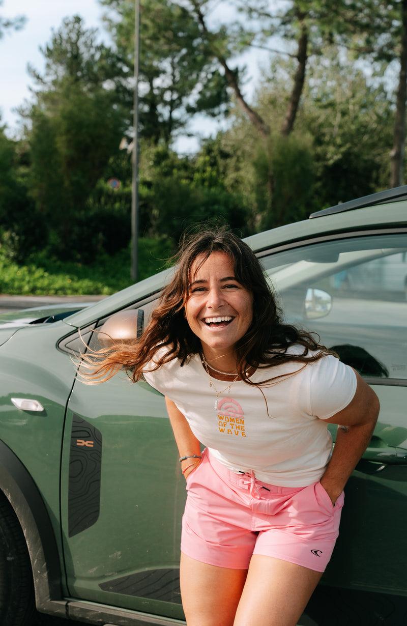 Oneill Women Women Of The Wave T-Shirt | Beige
