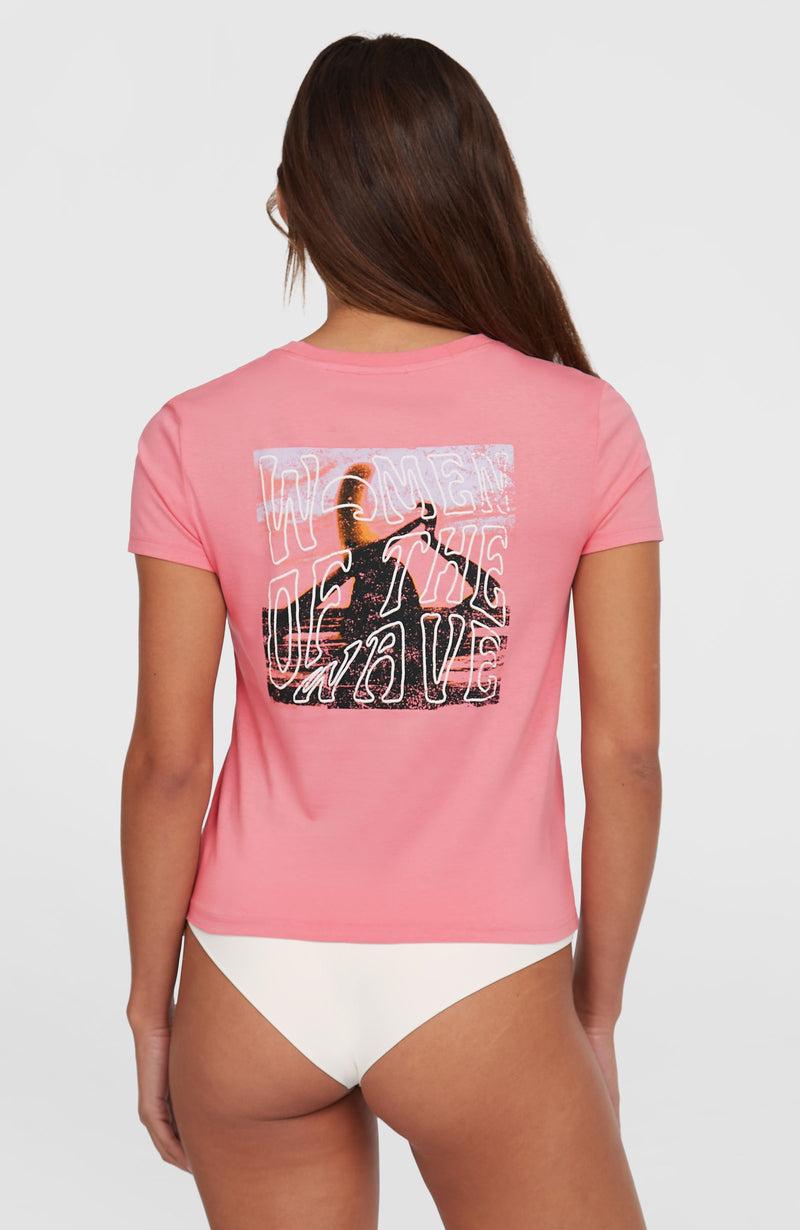 Oneill Women Women Of The Wave T-Shirt | Pink