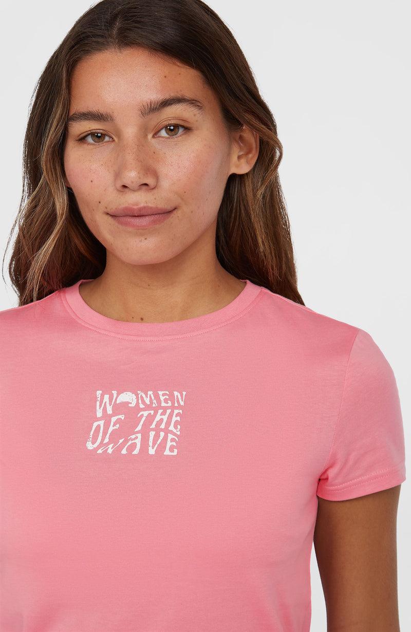 Oneill Women Women Of The Wave T-Shirt | Pink