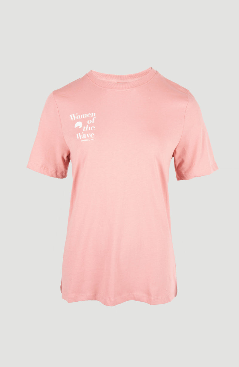 Oneill Women Women Of The Wave T-Shirt | Pink