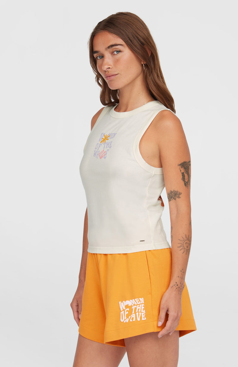 Oneill Women Women Of The Wave Tank Top | Beige