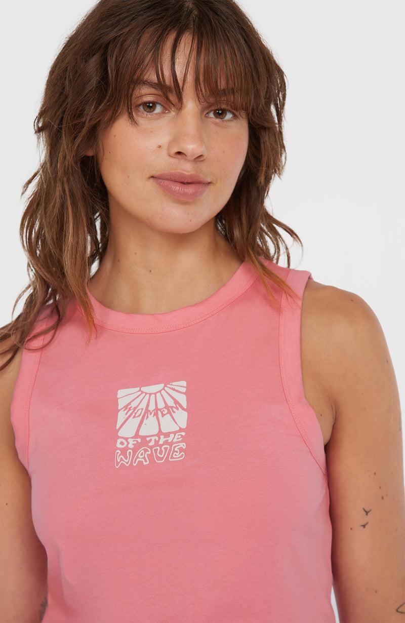 Oneill Women Women Of The Wave Tank Top | Pink