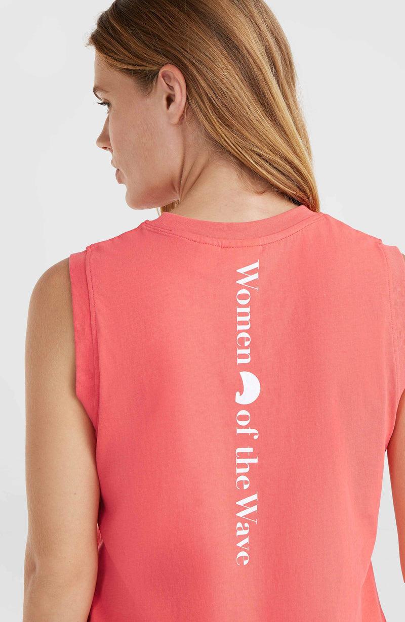 Oneill Women Women Of The Wave Tank Top | Pink