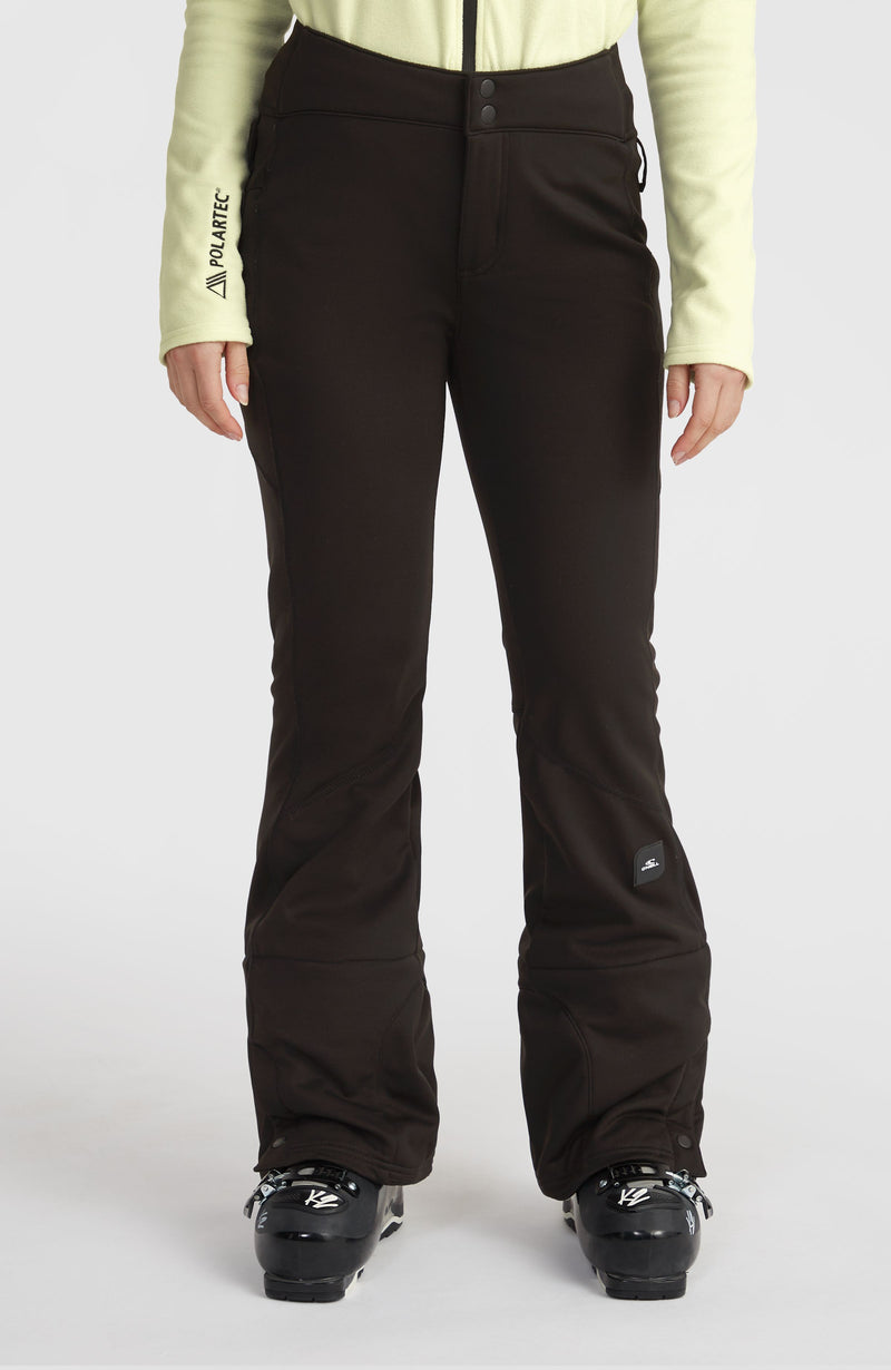 oneill Women Blessed Softshell Hybrid Skinny Snow Pants | Black