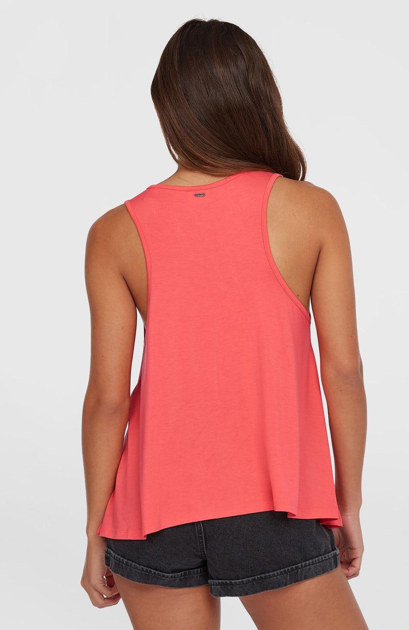 Oneill Women Essentials Tokeena Embroidery Tank | Pink
