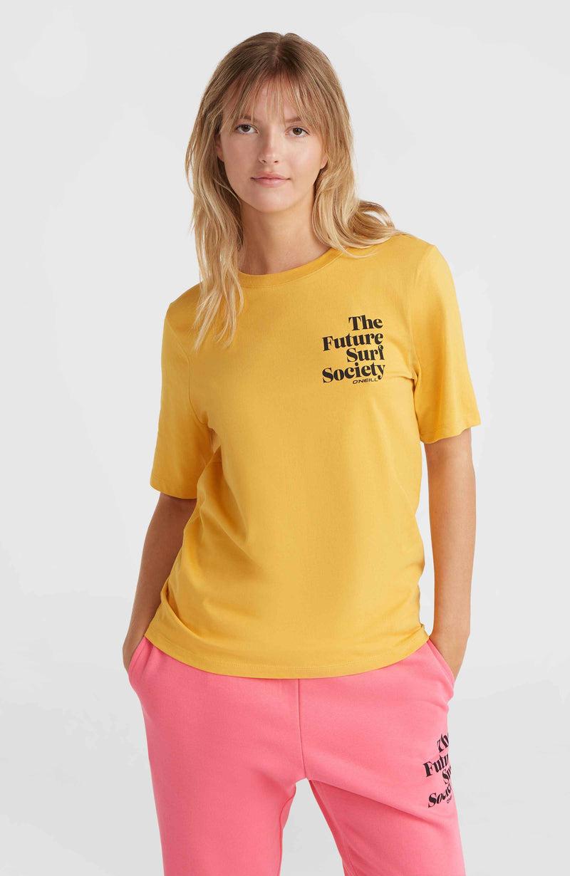 oneill Women Future Surf Society Regular T-Shirt | Yellow