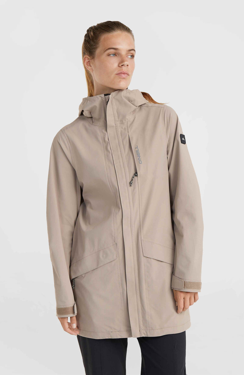 oneill Women O'Neill TRVLR Series Rain Jacket 10K/10K | Brown