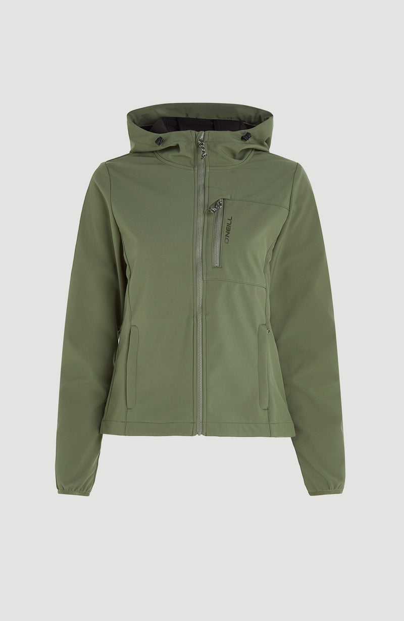 oneill Women O'Neill TRVLR Series Softshell Jacket | Green