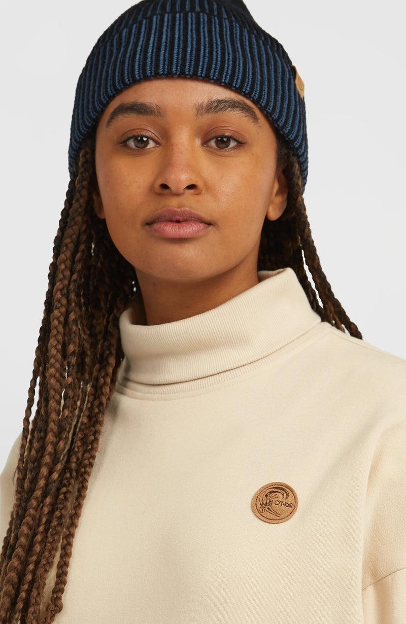 Oneill Women O'Riginals High-Neck Crew Sweatshirt | Beige