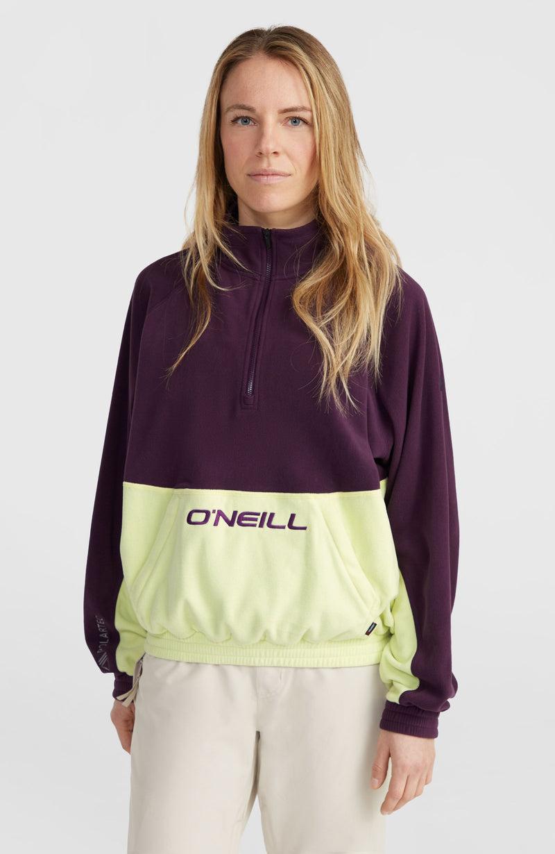 oneill Women O'Riginals Polartec® 100 Half-Zip Fleece | Purple Mix