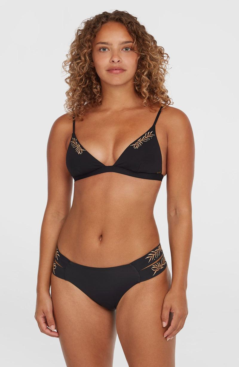 oneill Women Seaside Boulder Embroidery Bikini Set | Black