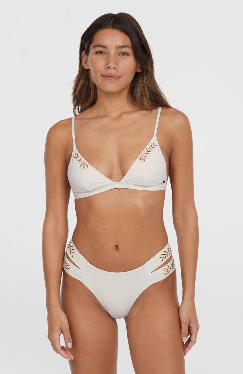 oneill Women Seaside Boulder Embroidery Bikini Set | White