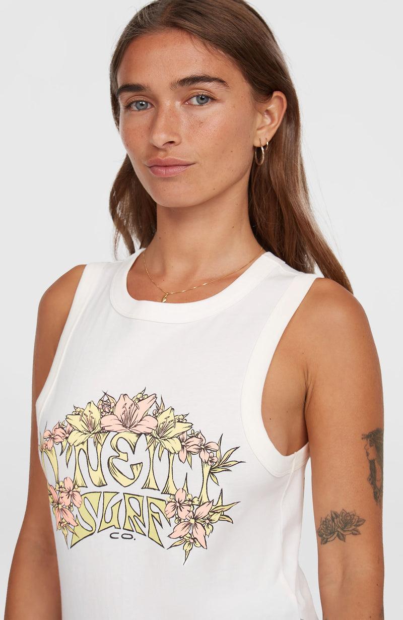 Oneill Women Summer Must Haves Graphic Tanktop | White