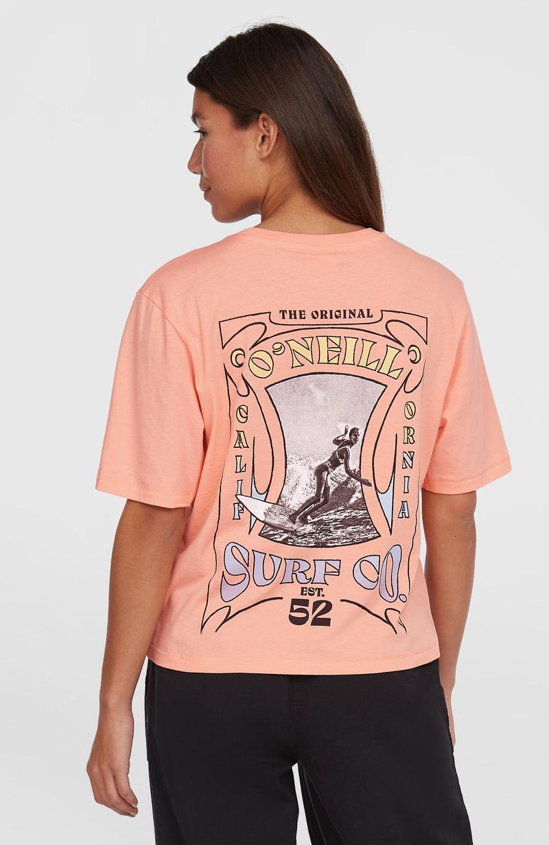 Oneill Women Summer Musthaves Back Print T-Shirt | Pink