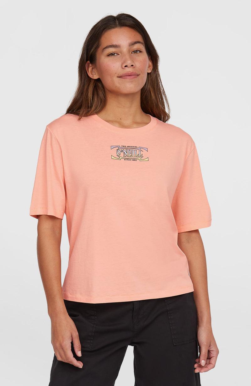 oneill Women Summer Musthaves Back Print T-Shirt | Pink