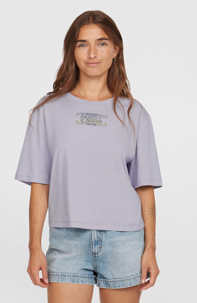 oneill Women Summer Musthaves Back Print T-Shirt | Purple