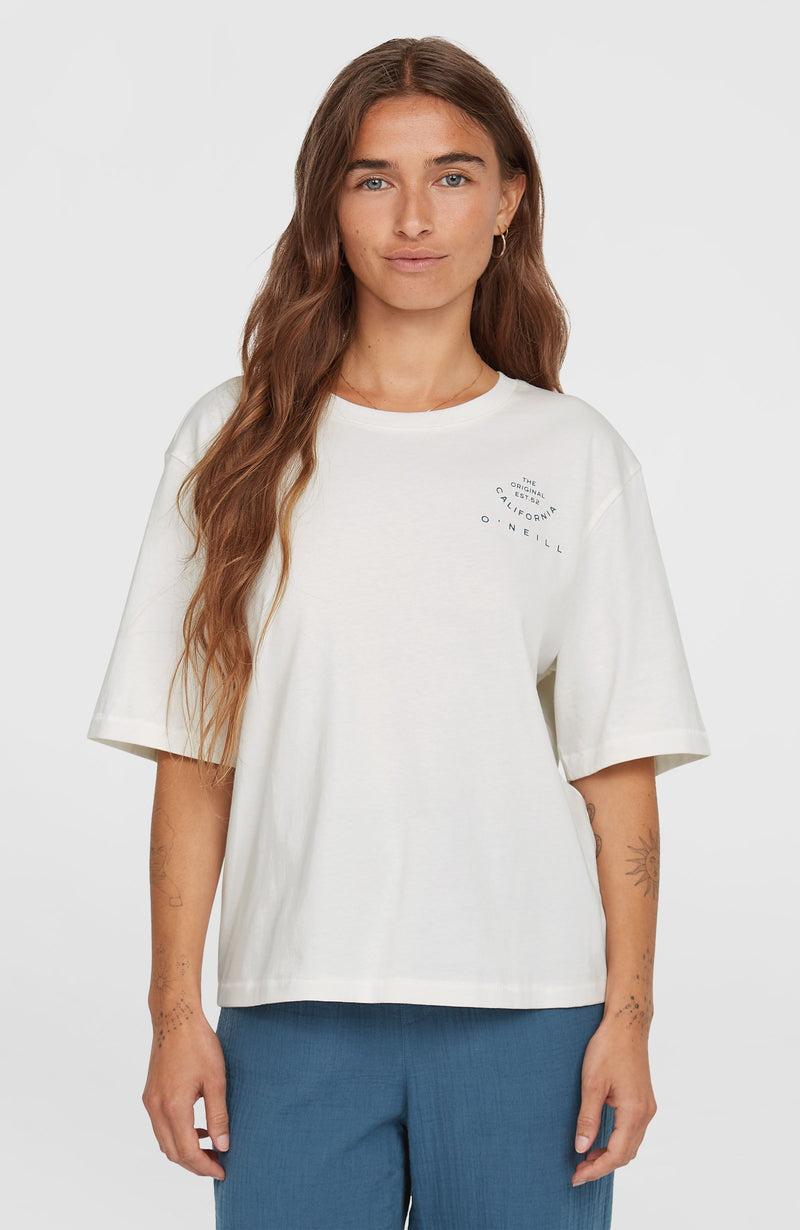 oneill Women Summer Musthaves Back Print T-Shirt | White