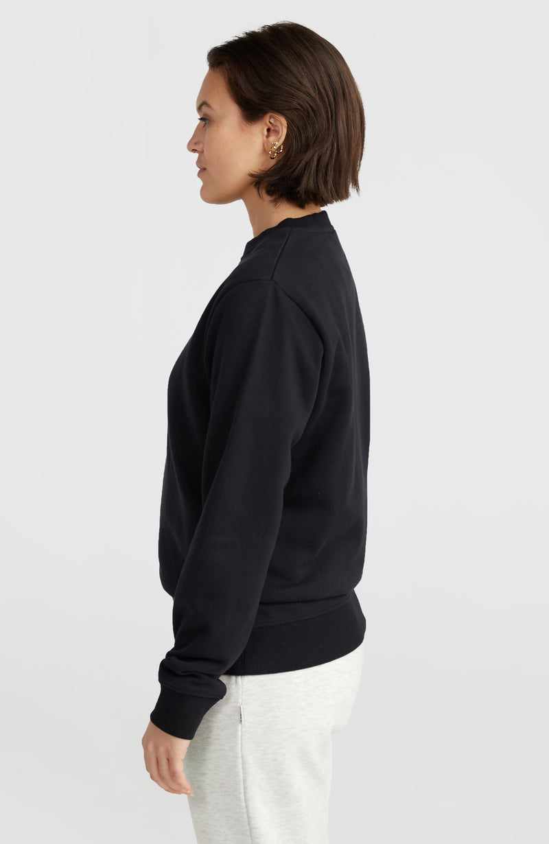 Oneill Women Women Of The Wave Crew Sweatshirt | Black