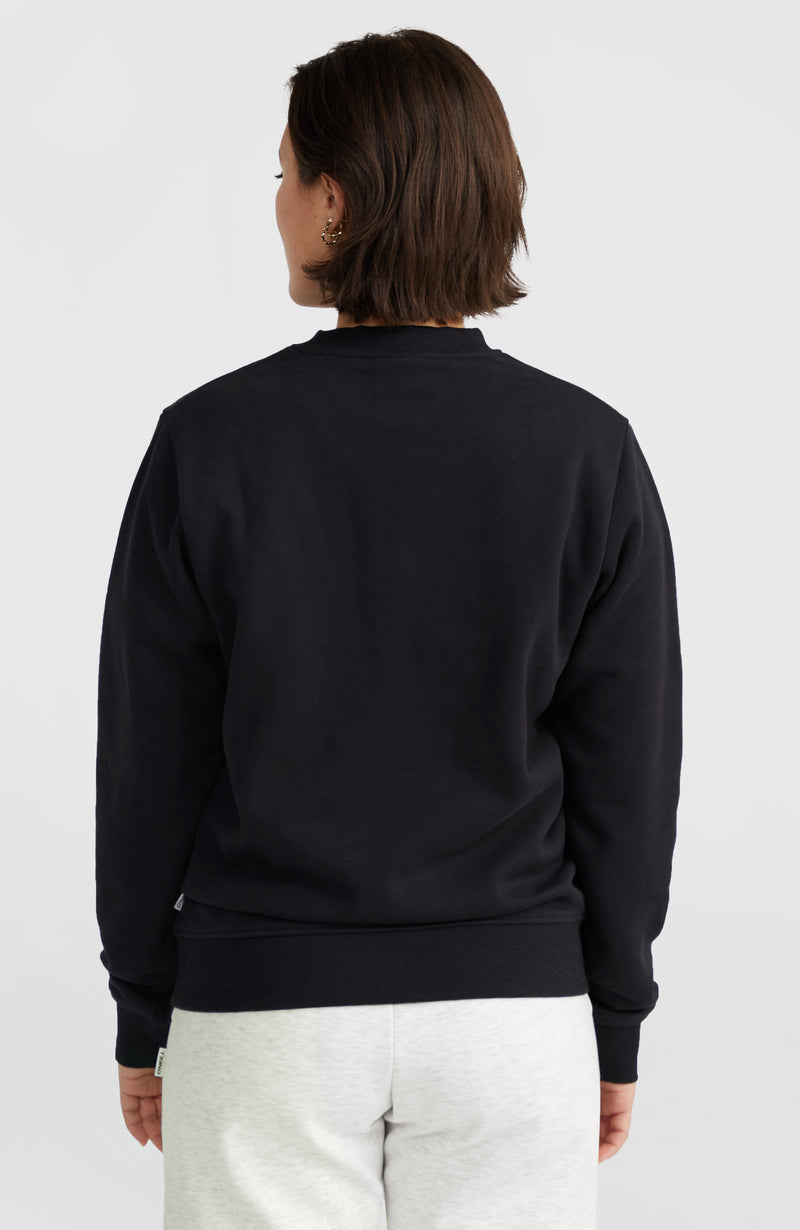 Oneill Women Women Of The Wave Crew Sweatshirt | Black