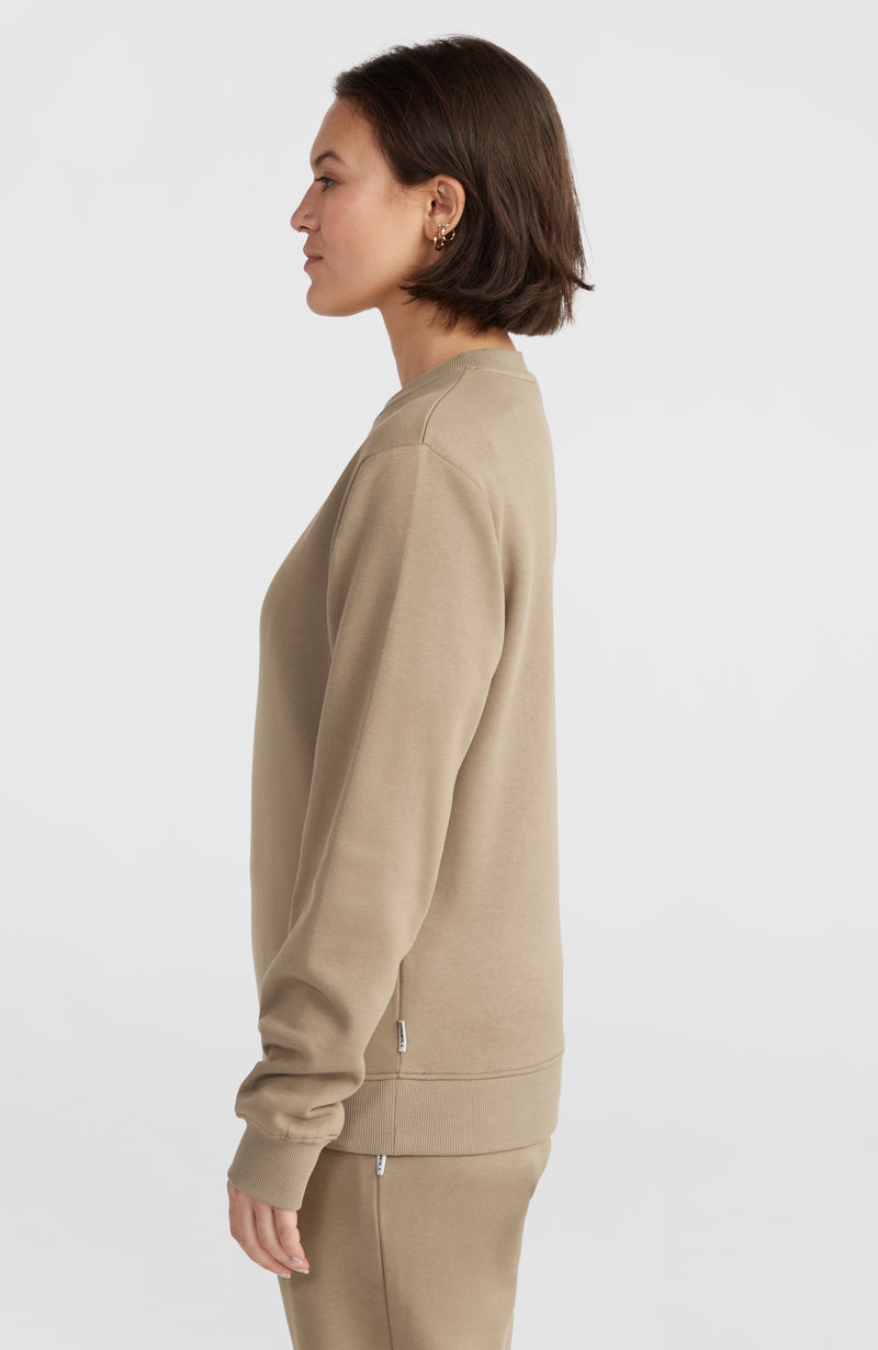 Oneill Women Women Of The Wave Crew Sweatshirt | Brown